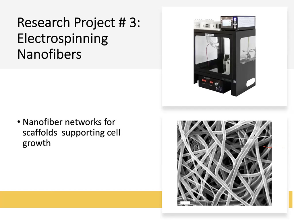 Research Project #3: Electrospinning Nanofibers