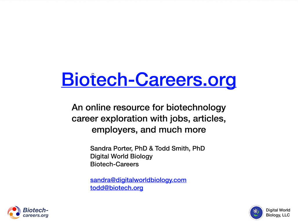Exploring Biotechnology Careers