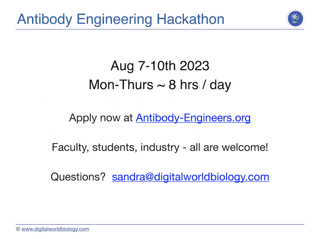 Antibody Engineering Hackathon