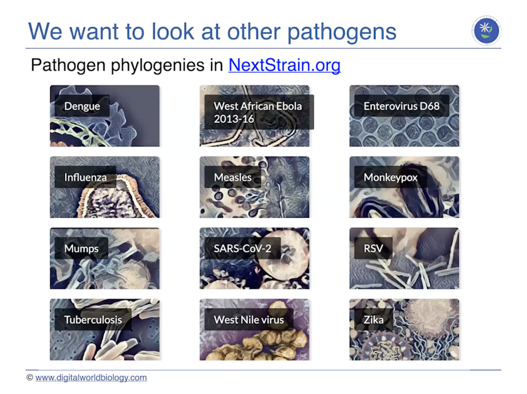 We what to look at other pathogens