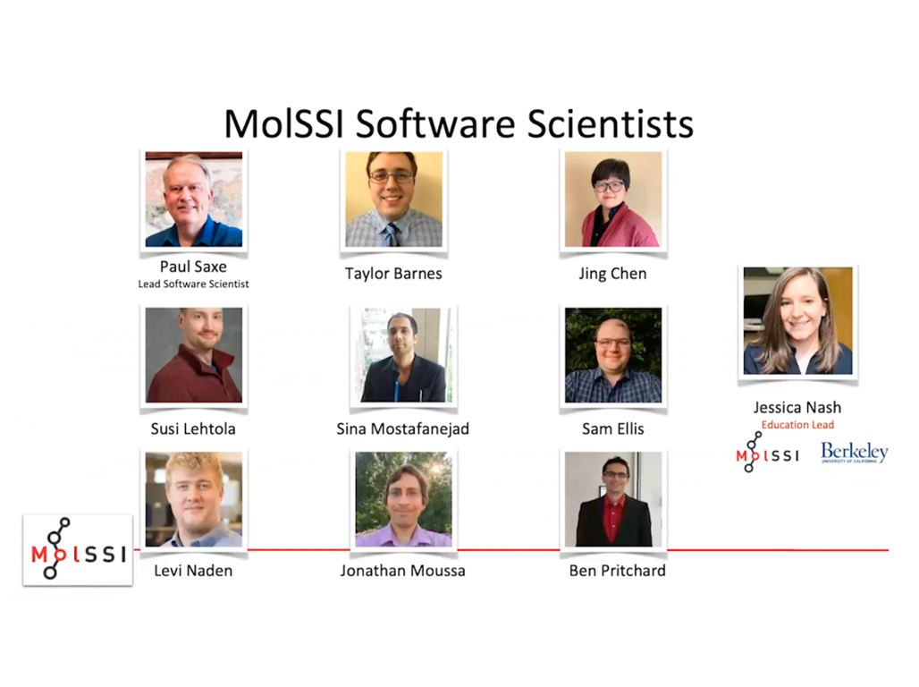 MolSSI Software Scientists