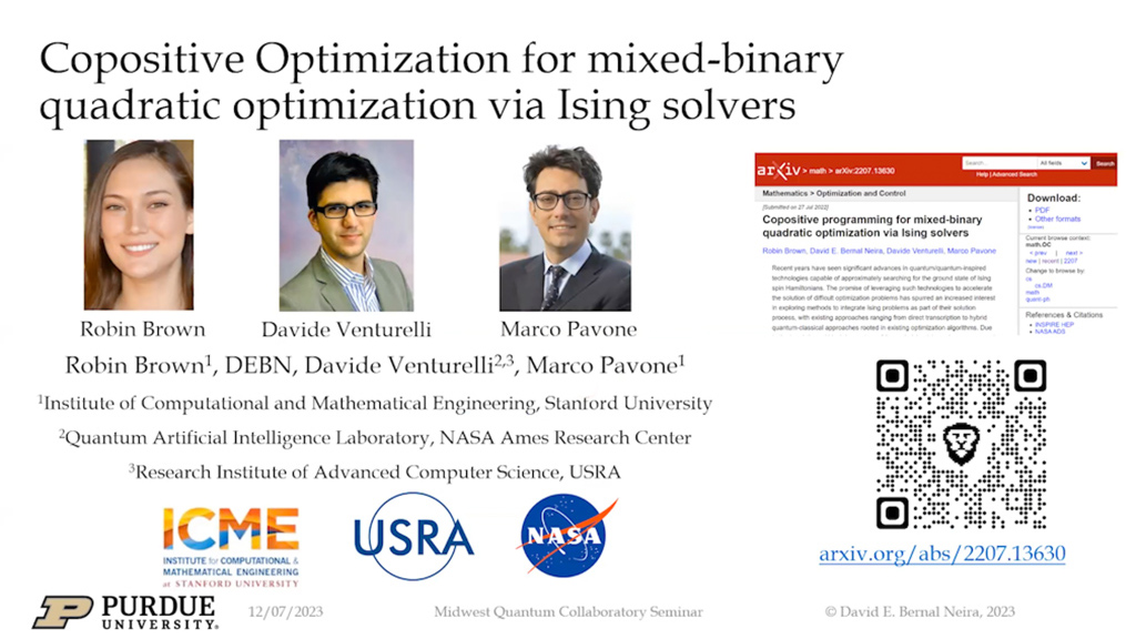 Copositive Optimization for mixed-binary quadratic optimization via Ising solvers