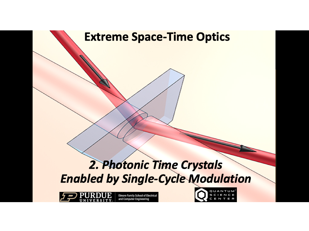 II. Photonic Time Crystals Enabled by Single-Cycle Modulation