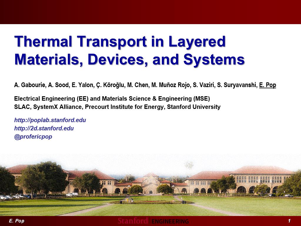Thermal Transport in Layered Materials, Devices, and Systems