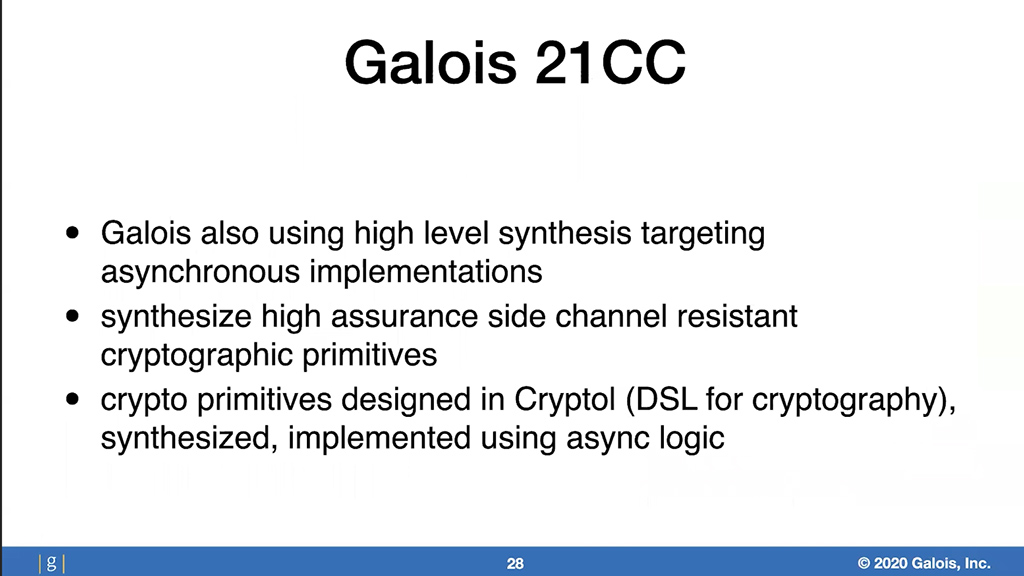 Galois 21CC