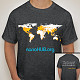 nanoHUB Usage Map T-shirt