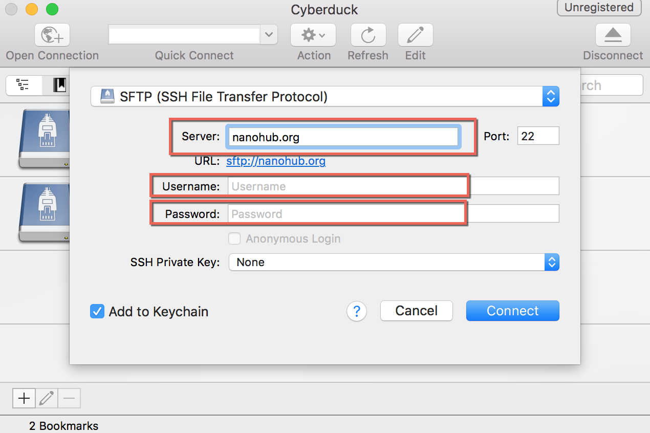 sublime text sftp server does not ask for password